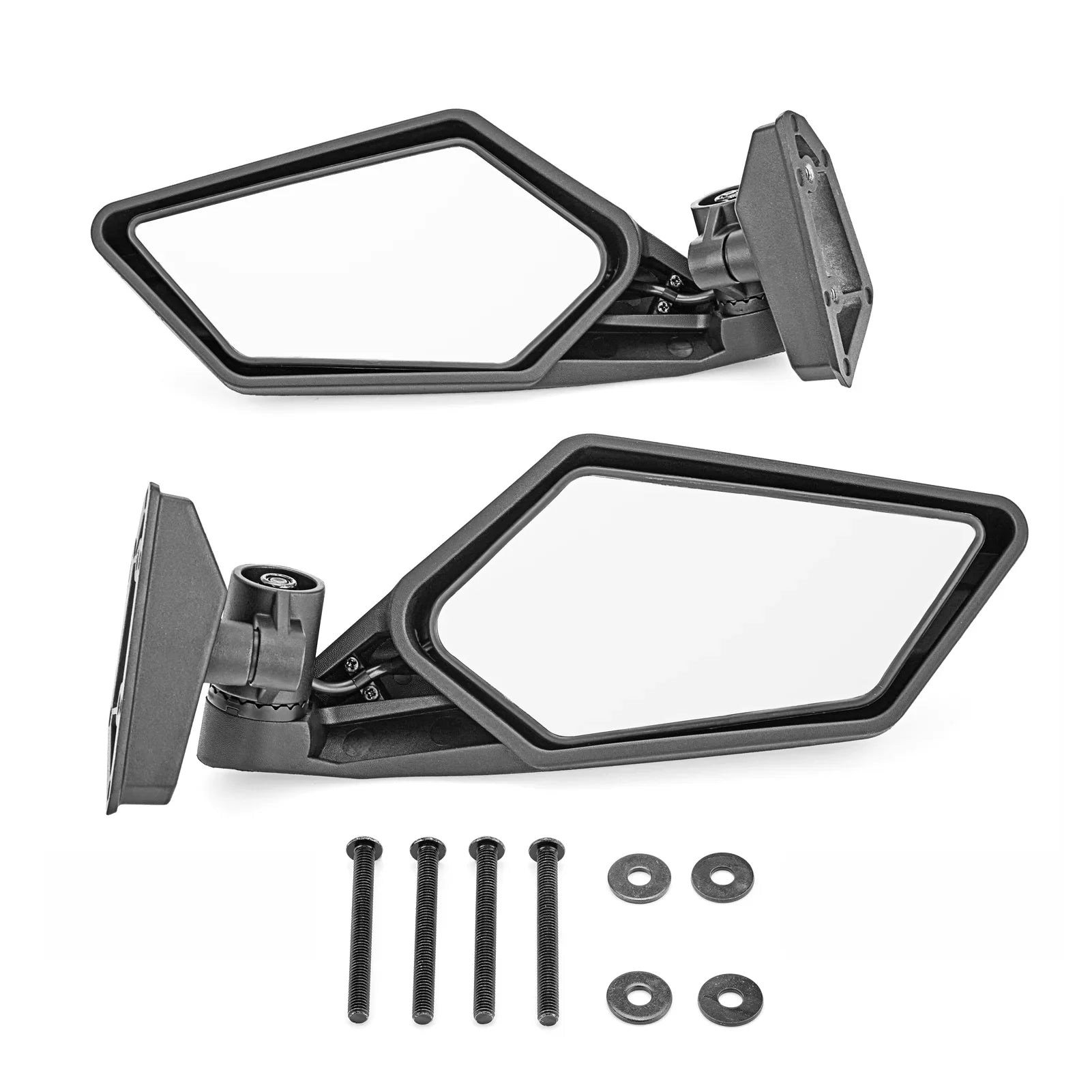 '-  360° Adjustable Racing Side Rear View Mirrors For Can-Am Maverick X3   Turbo 2017-2022 | Upgrade Style