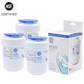 3 Pack  Refrigerator Water Filter, Replacement for Smart Water , , ,  -1, WFC1201, GSE25GSHECSS, PC75009, RWF1060