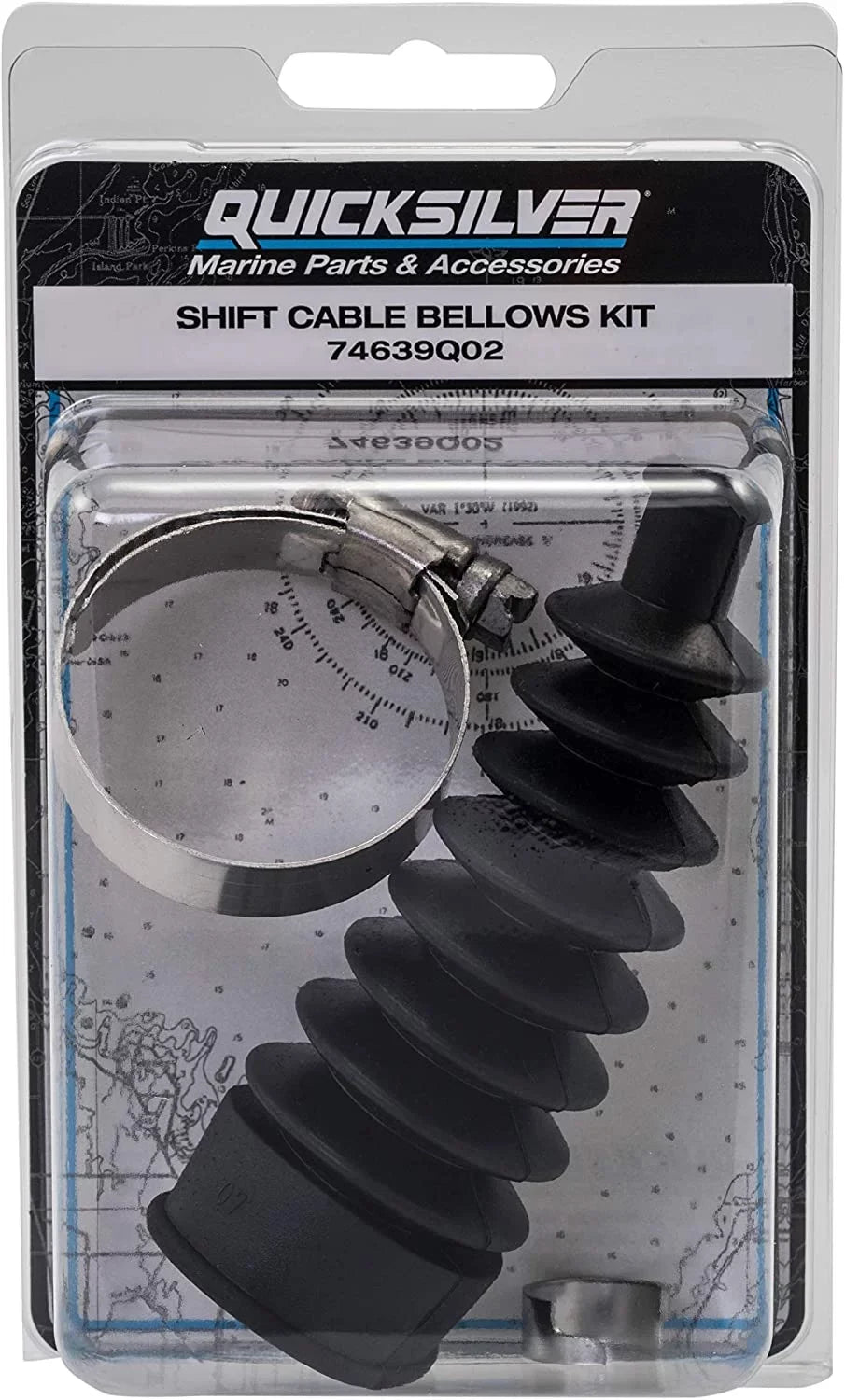 Quicksilver 74639Q02 Shift Cable Bellows - MerCruiser Stern Drives, 1-Set