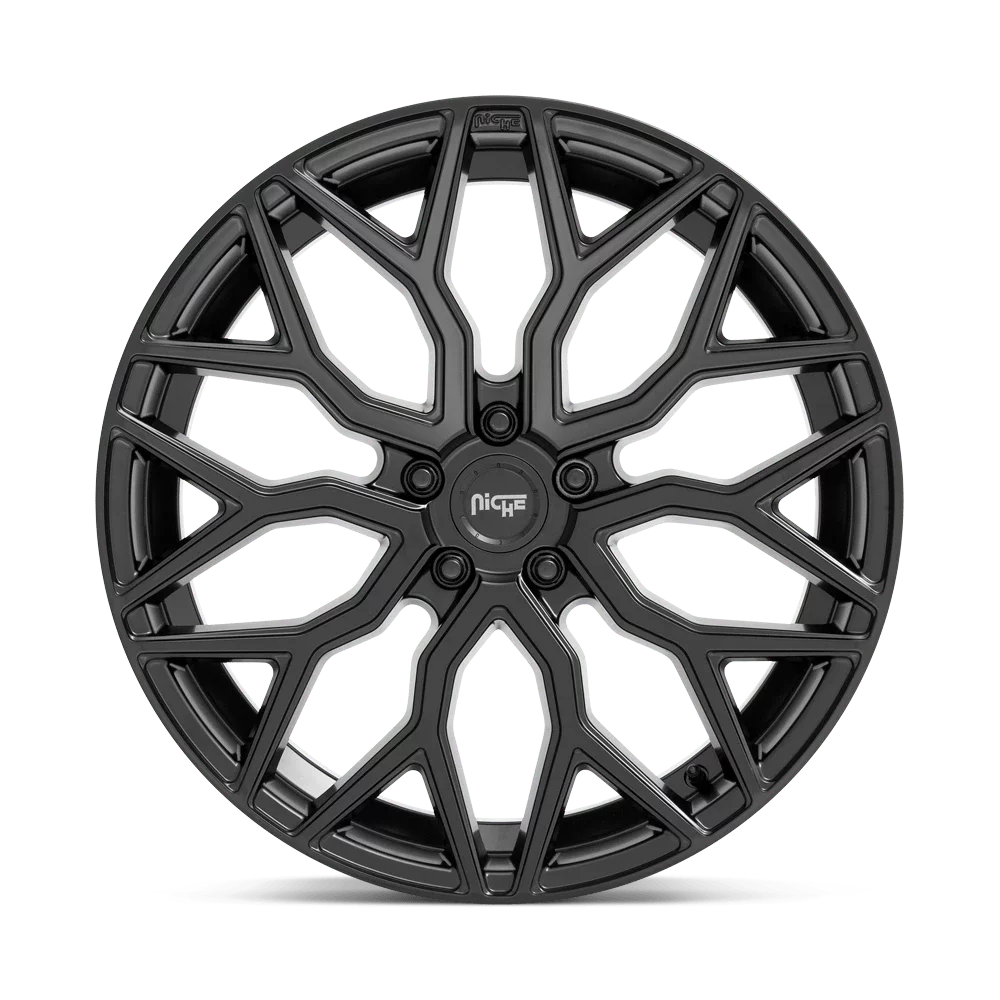 Niche M261 Mazzanti 20X10.5 5X115 20Et 66.56Cb Matte Black Wheel