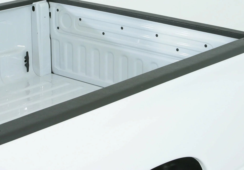 Wade 72 40621 Truck Bed Rail Caps Black Smooth Finish Without Stake Holes For Fits select: 1999-2001,2003-2004