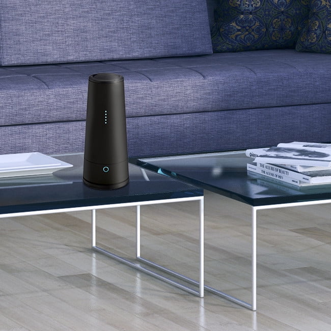 GermGuardian Tabletop -C Air Sanitizer with 2 Speeds Reduces Odors and Germs, GG3000BCA, Black