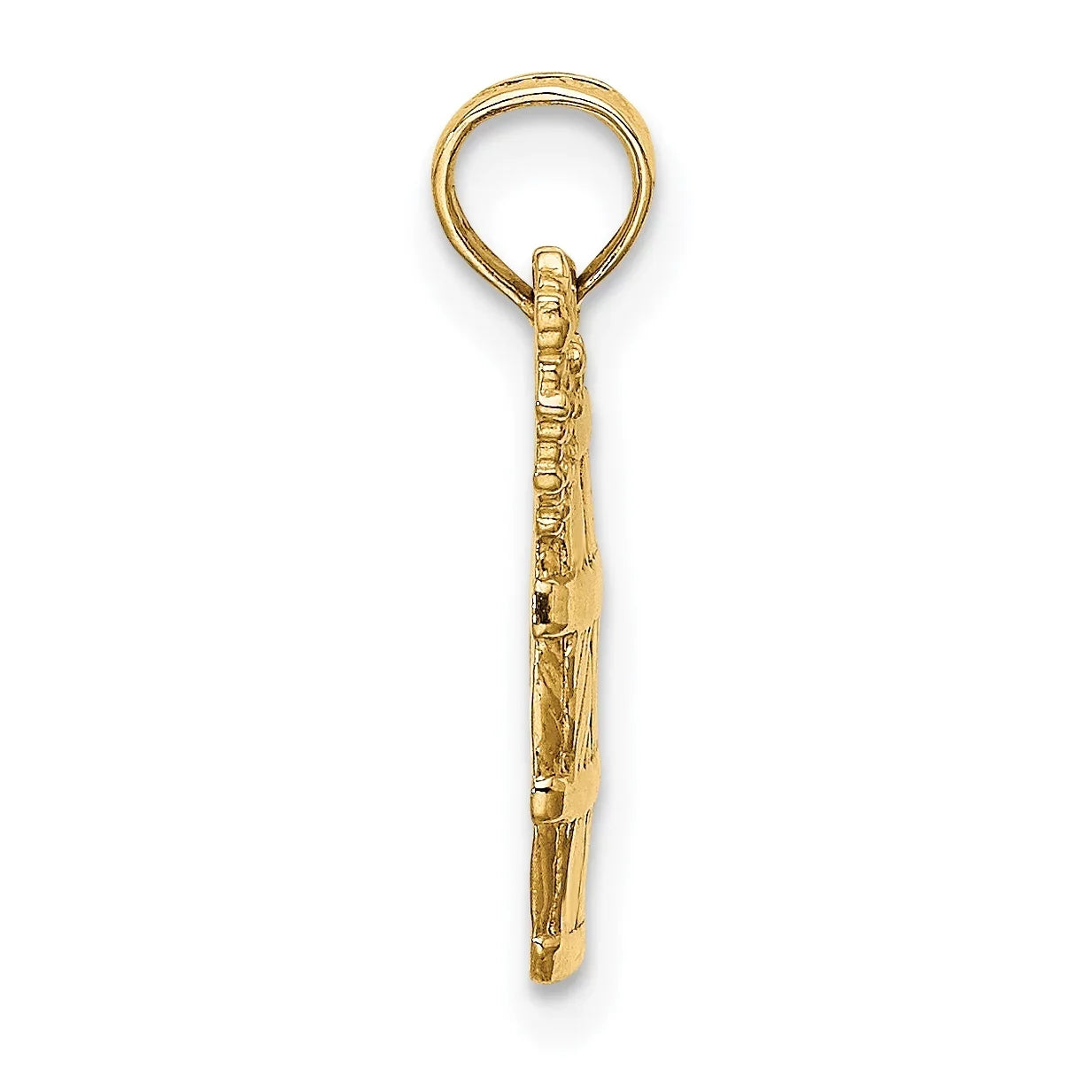 Finejewelers 14k Yellow Gold Wine Barrel with Grapes Charm