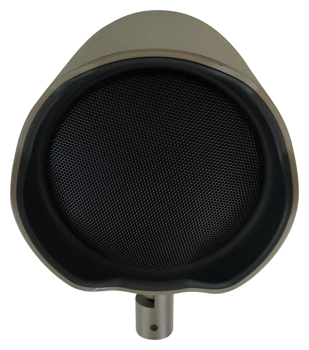 (16)  GSF6- 6.5" Landscape Ground Stake/Wall 70v Commercial Speakers+Amp