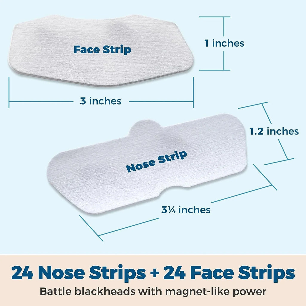 MEDca Deep Cleansing Pore Strips Combo Pack, 48 Strips Sensitive Facial Cleansers