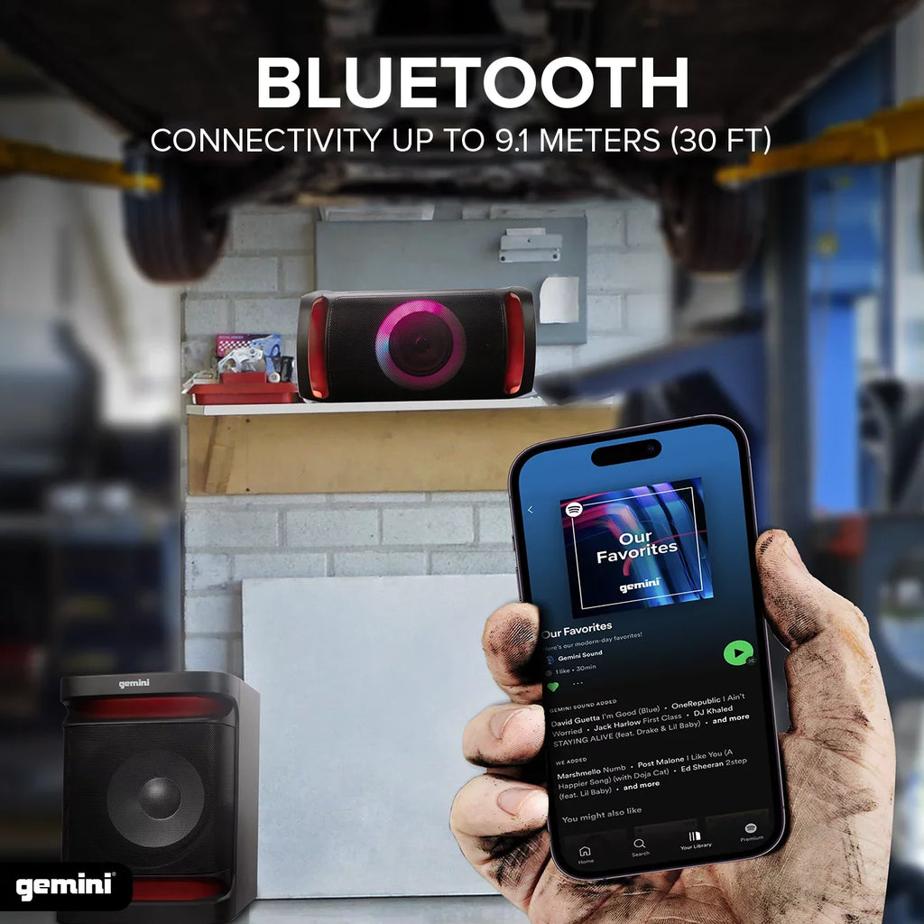 Gemini Sound -4800 Bluetooth  Party Light Stereo & Home Theater Audio System with 4000W Watts