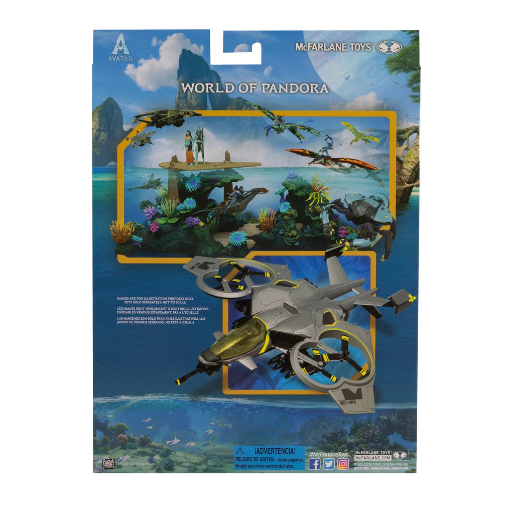 Disney Avatar Large Deluxe Creature - A2 Sea Wasp Heli/ Pilot