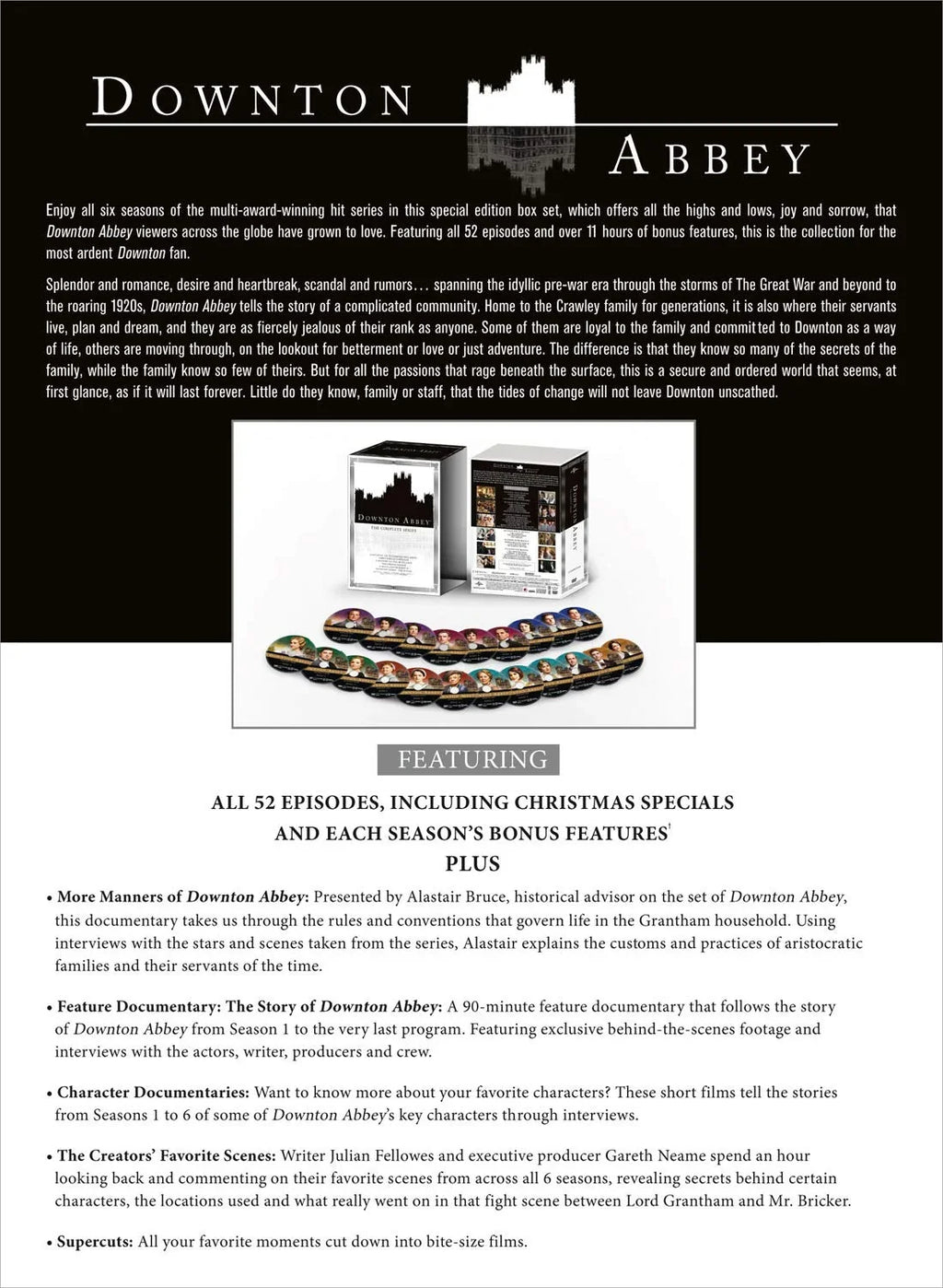 Universal Pictures Home Entertainment Downton Abbey: The Complete Series ()