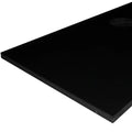 Marine P10-5012BLK27-1 King Starboard Polymer Sheet - 12" x 27" x 1/2", Black