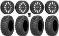 Valor V05 Beadlock 14" Wheels Black 30" Trail Saw 2.0 Tires Polaris   1000 /   / Ranger  900/1000