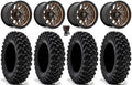 Fuel Runner 15" Wheels Bronze 32" Warrior  Sticky Tires Polaris   1000 /   / Ranger  900/1000