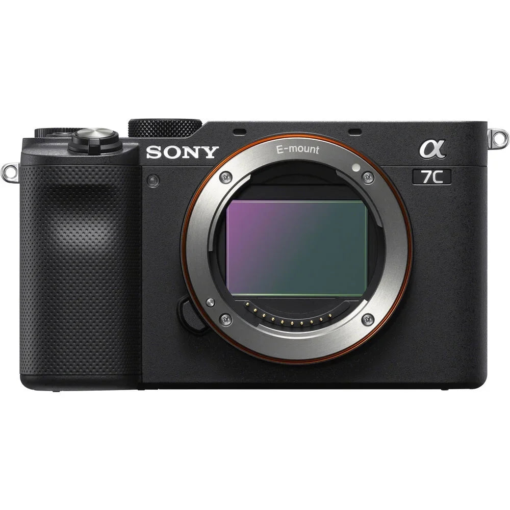 Sony a7C Camera (Black) Camera +24mm f/2.8 G Lens +3  Filter +64GB