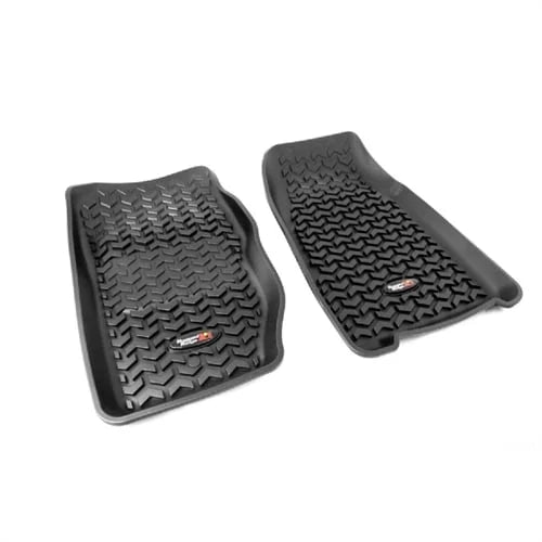 Rugged Ridge by RealTruck | 12920.25 Floor Liner, Front; Black, Compatible with 1984-2001 Jeep Cherokee