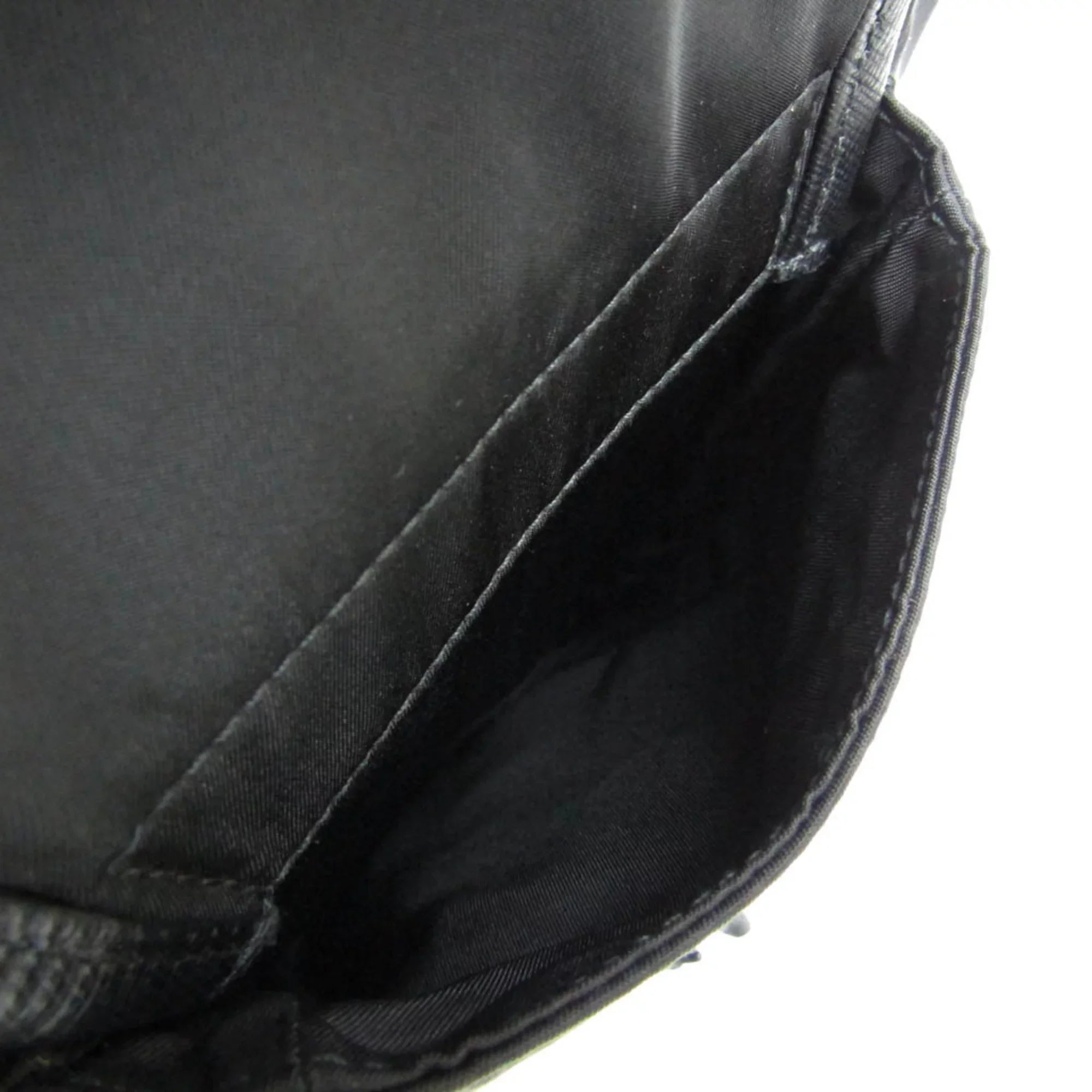 Pre-Owned Prada Women,Men Leather,Nylon Shoulder Bag Black (Good)