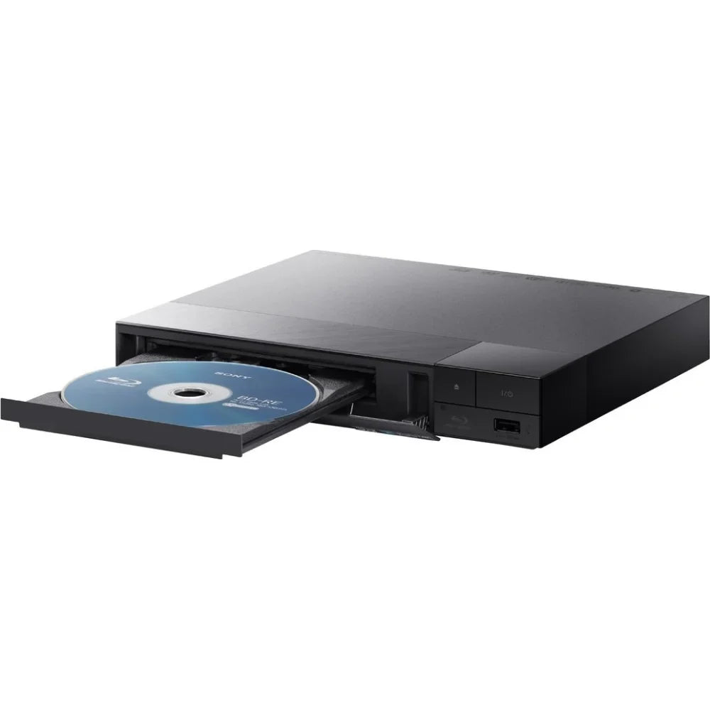 Sony -S1700 Streaming Blu-ray Disc Player Bundle with Deco Gear 6FT 4K  Cable, Microfiber Cleaning Cloth, Deco Essentials Laser Lens Cleaner & 1 Year  Enhanced Protection Pack