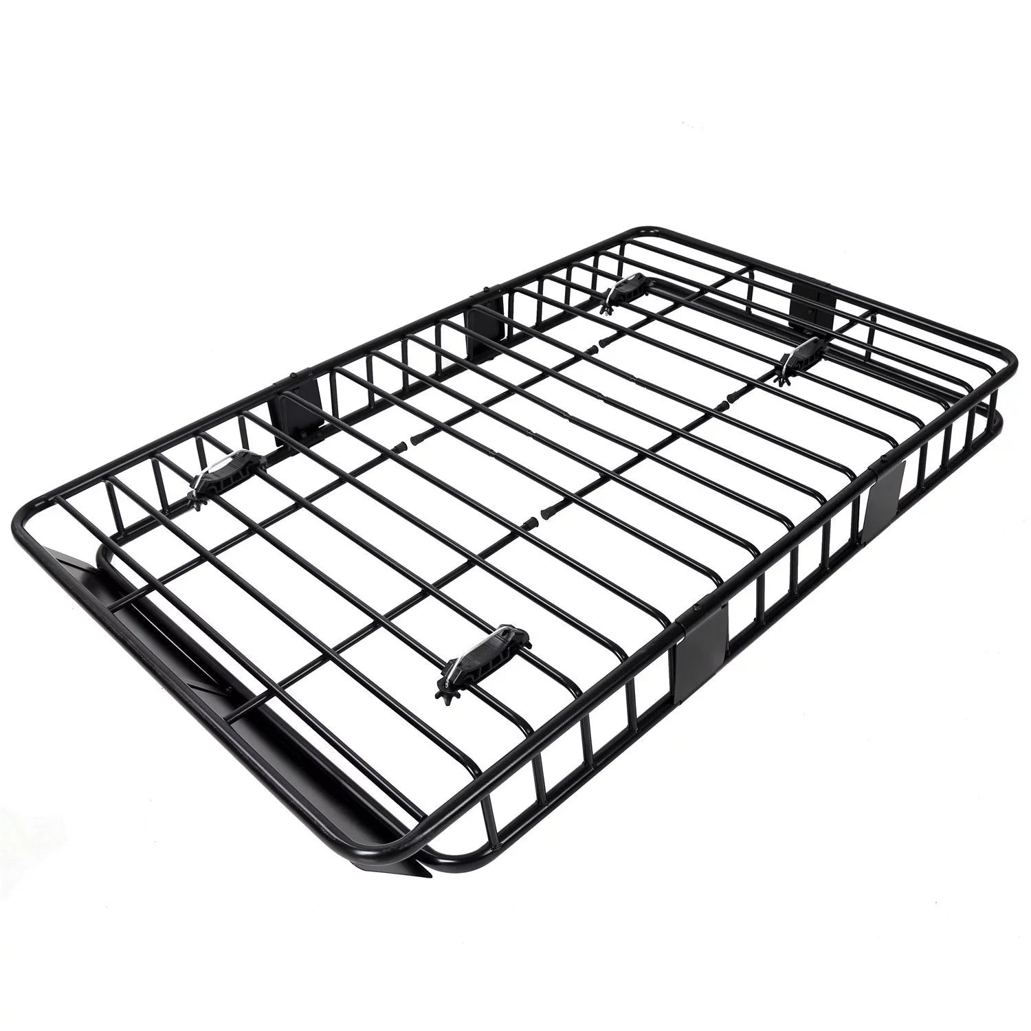 Jeremywell Universal 64"x 39"x 6" 150  Capacity Roof Rack Cargo Basket Extension Car Top Luggage Holder Carrier for  Truck Cars