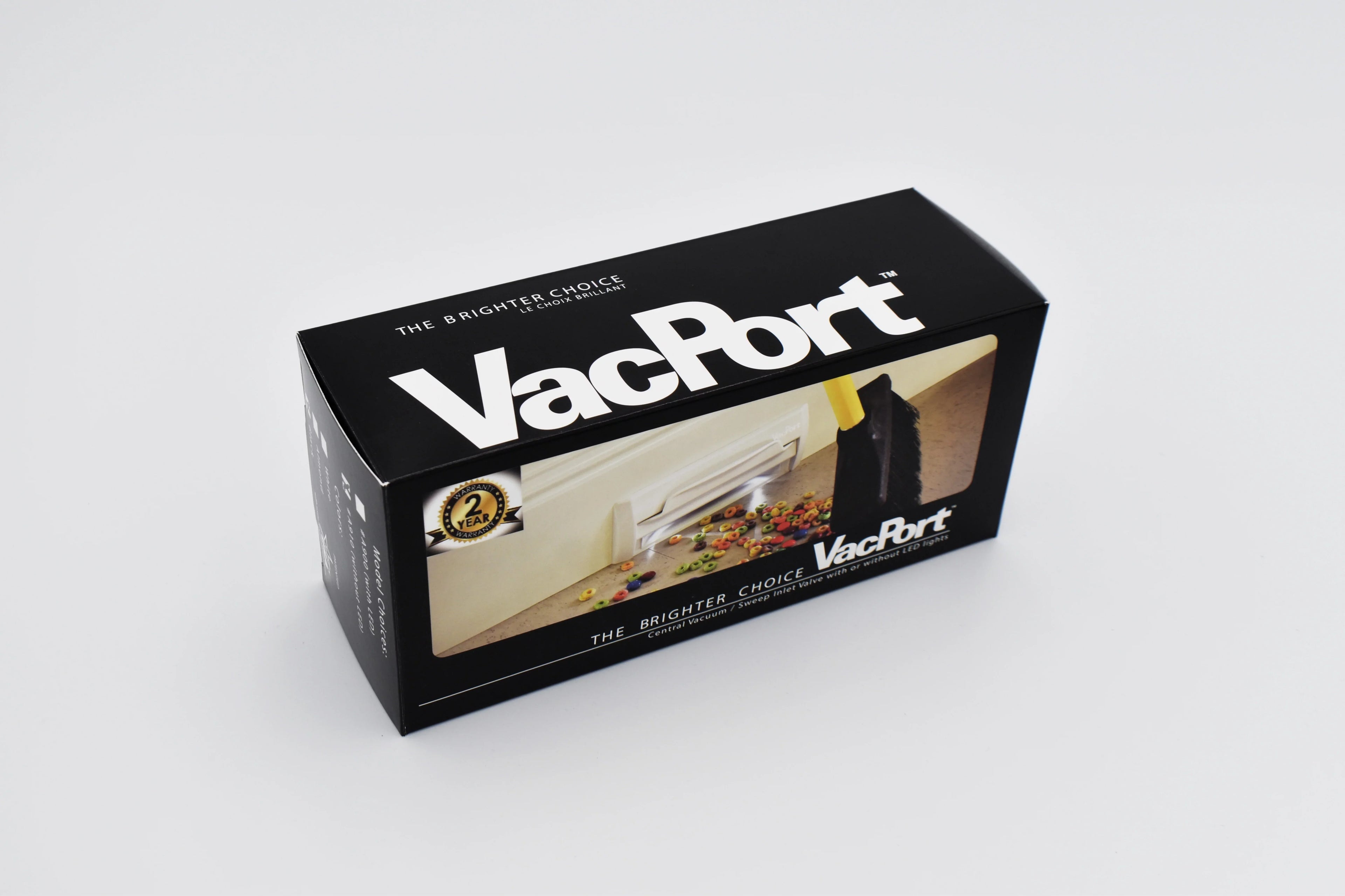 InterVac Design VacPort- A revolutionary addition to your central vacuum; A-950-E  - New