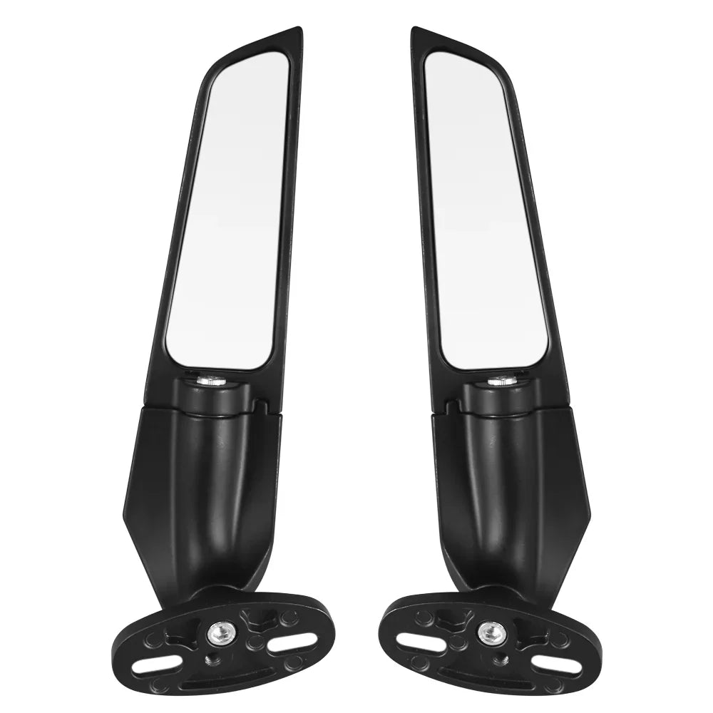 JahyShow Motorcycle Wind Swivel Stealth Wing Rear View Side Mirror For Yamaha  R25 R3