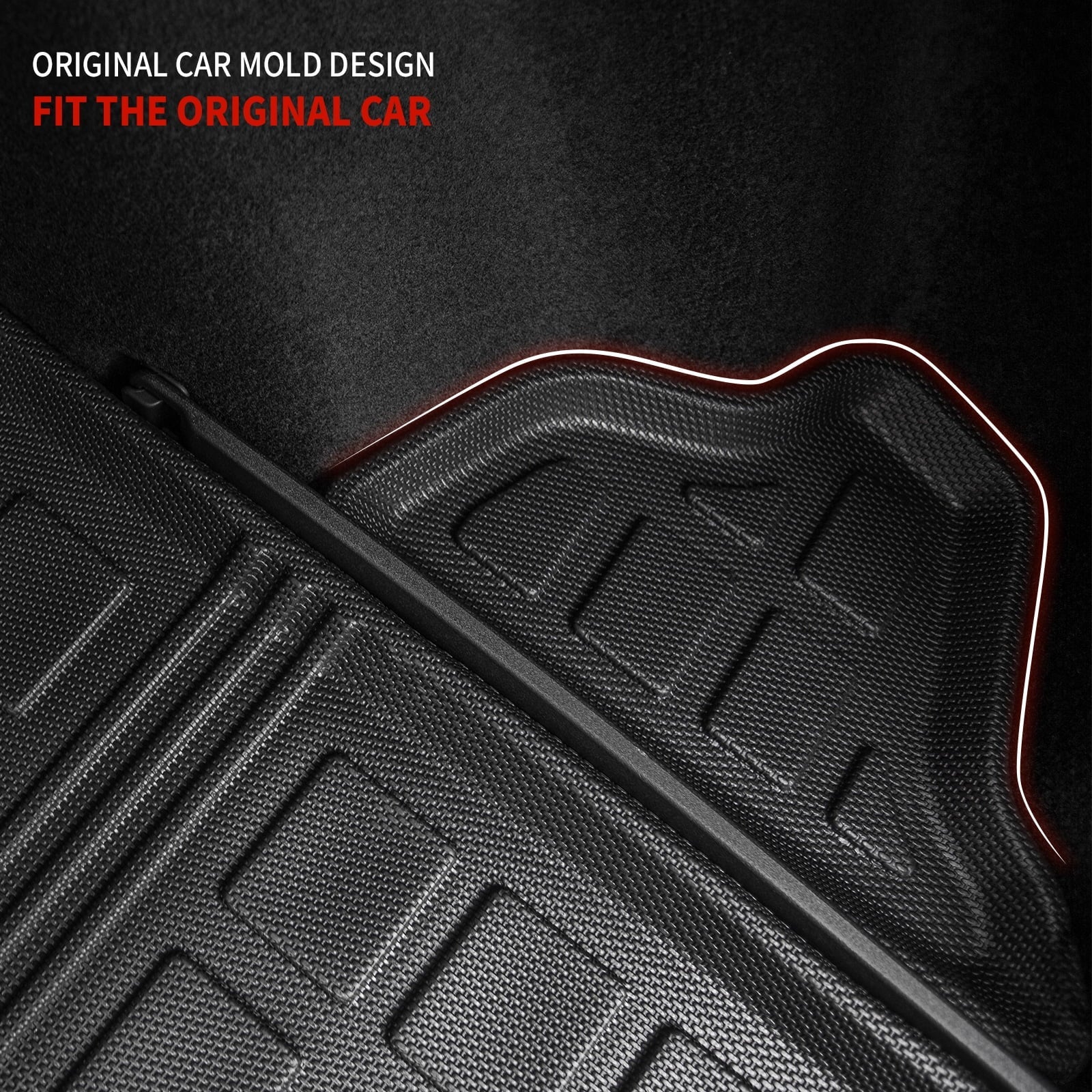Fit 2023 2024 Honda  Trunk Mat Cargo Liner  All Weather Trunk Liner 2023 -V Fuel Accessories Non-Hybrid