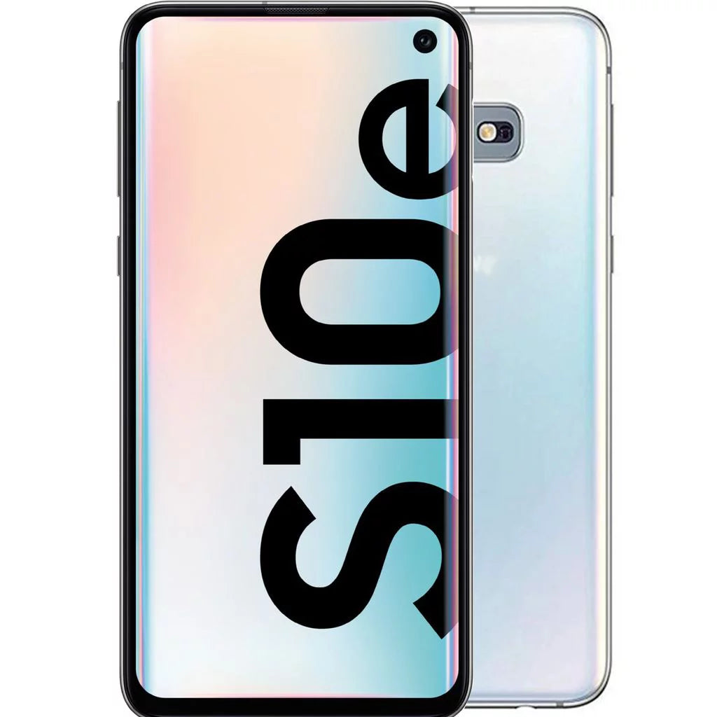 Pre-Owned Samsung Galaxy S10e G970U 128GB Fully Unlocked Phone Prism White (Refurbished: Fair)