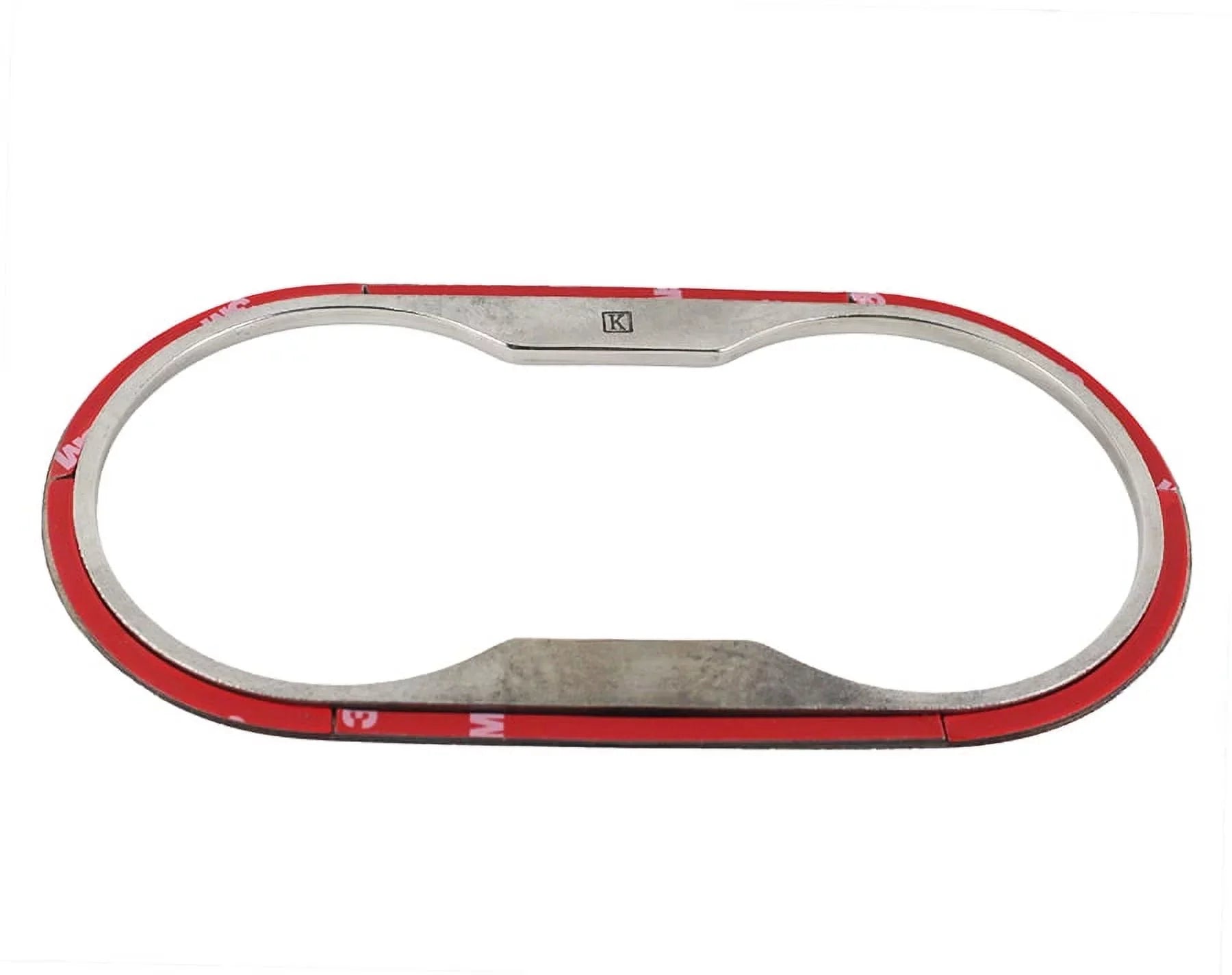 Kentrol  30002 Jeep Wrangler  - 2007-10 Cup Holder Bezel Polished Stainless Steel