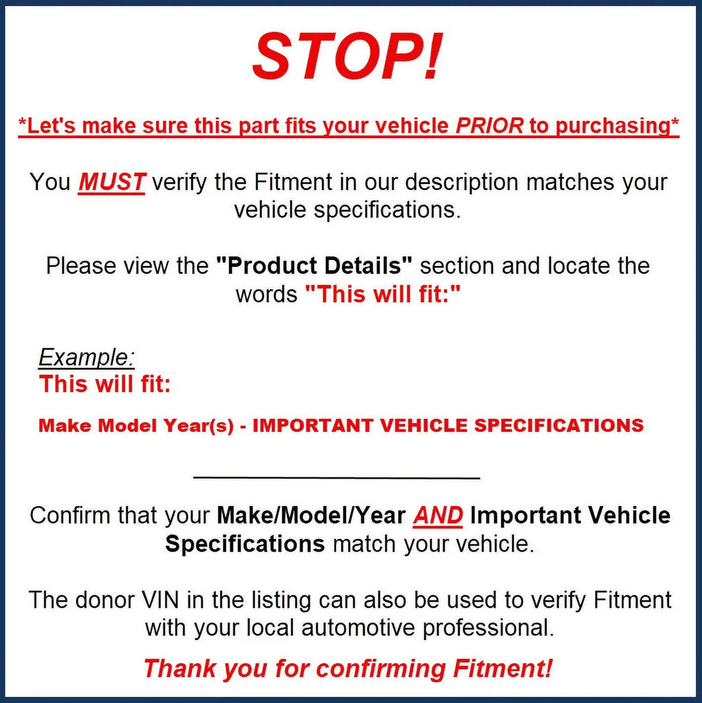 Pre-Owned 15 16 17 18 Ford Focus Rear View Backup Camera   (Good)