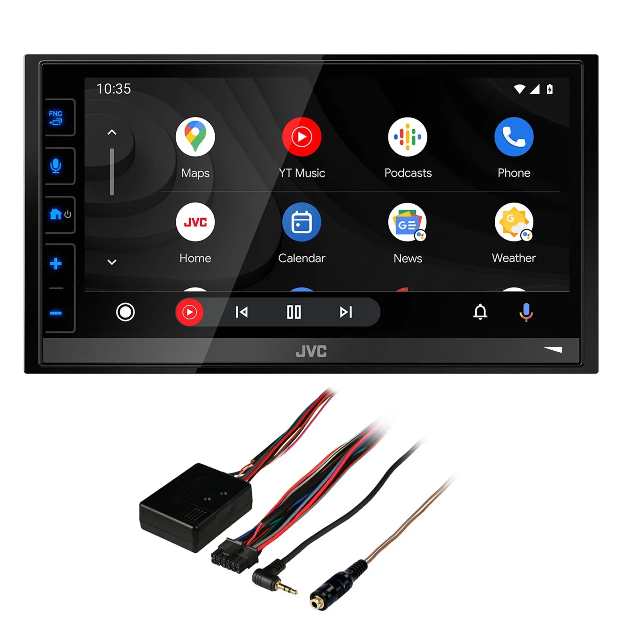 '-M780BT 6.8" Digital Media Receiver, Compatible With Apple CarPlay / Android Auto with Steering Wheel Interface