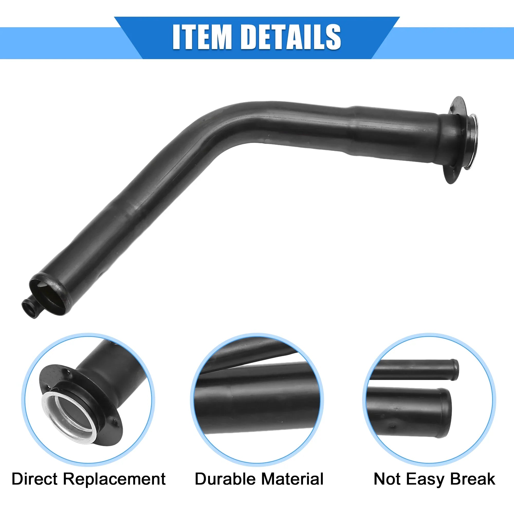 Fuel Tank Filler Neck Compatible for Ford for Ranger 1993-1997 Rear Fuel Tank Filler Neck Hose