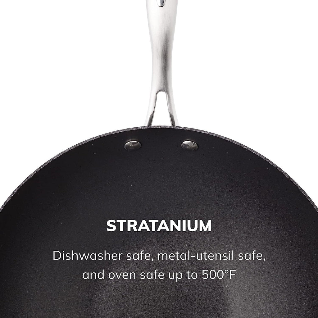 ScanPan   Black Cast Aluminum 12.5 Inch Wok