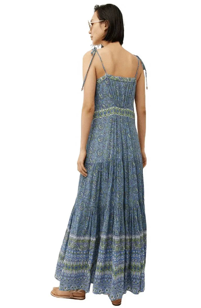 Veronica Beard Women's Blue Multi Windansea Maxi Dress,