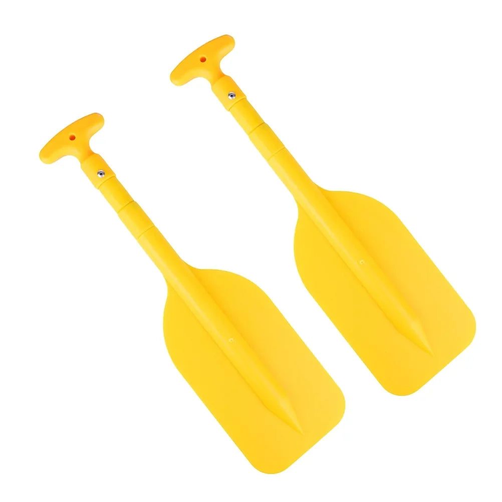 Homemaxs Paddle Boat Kayak Oarspaddle Paddles Canoeboard Folding Telescopic Adults Emergency Oar Oars Paddles Kids Board Rack