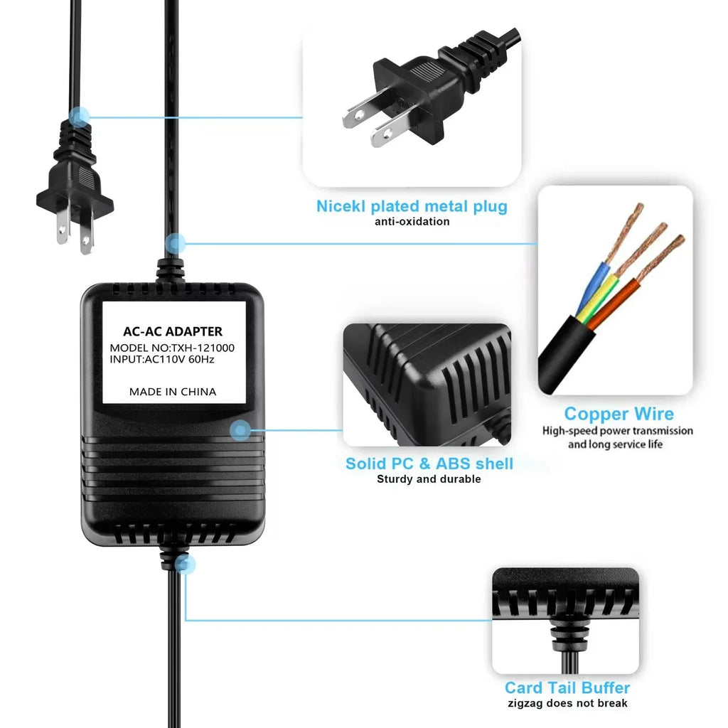 '-Geek  to  Adapter compatible for Harman Kardon No.: -02TA Power Supply Cord Cable Charger