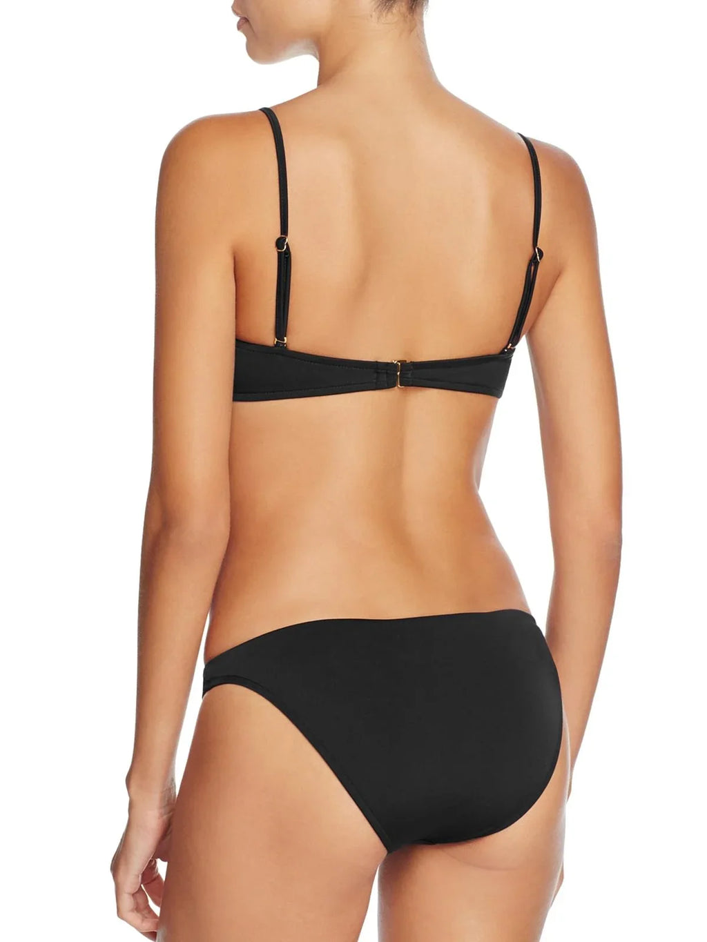 Milly Womens St. Lucia Jersey Solid Swim Bottom Separates