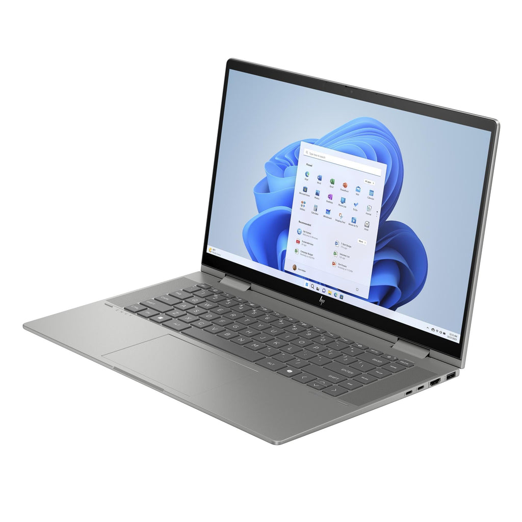 x360 15-FE1057NR 15.6"  Touchscreen Laptop, Intel Core Ultra 7 155U, 16GB LPDDR5, 512GB , Windows 11 Home, Mineral silver, 9R1M2UA#