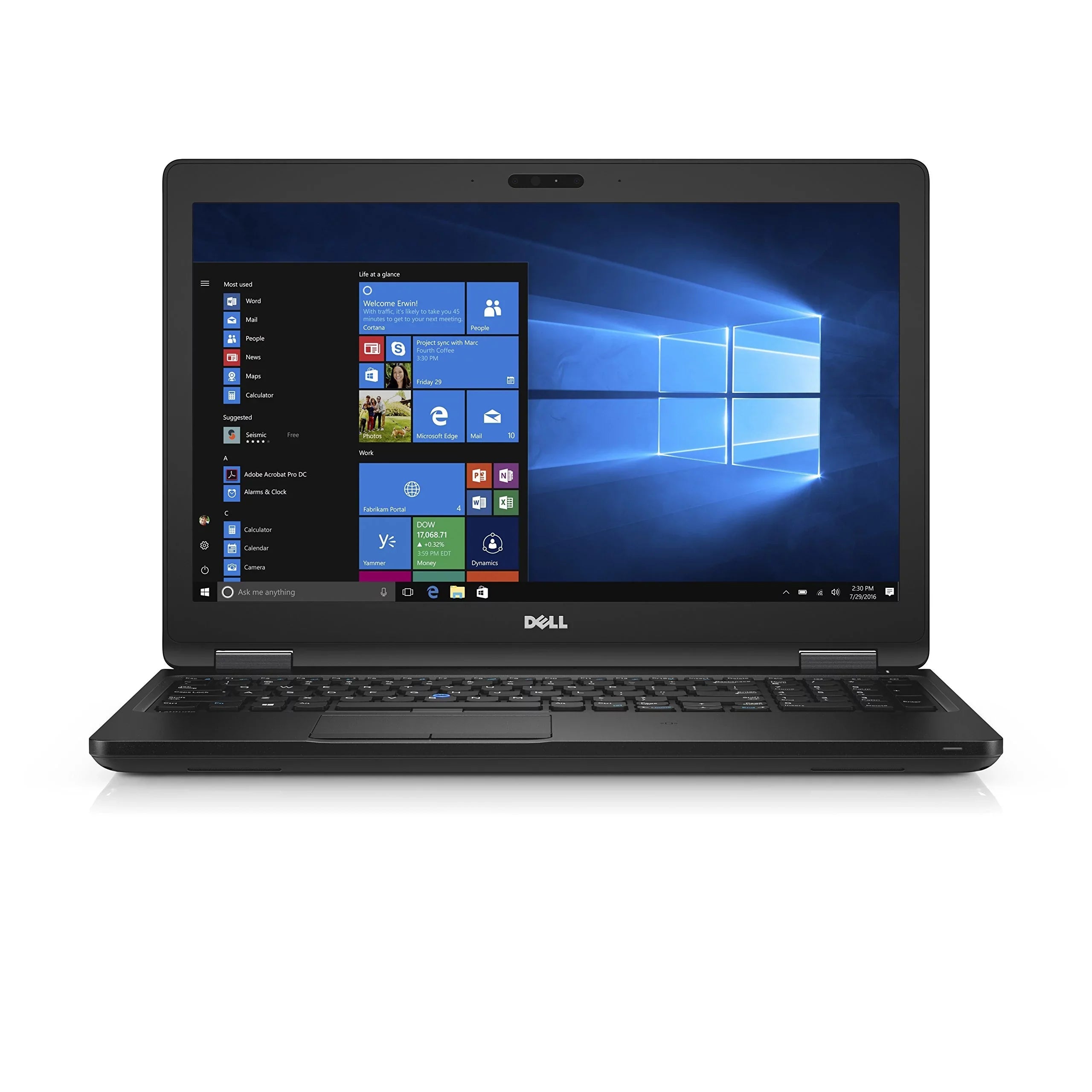 Restored Dell Latitude 5580 Laptop Intel Core i5 2.60 GHz 16GB Ram 500GB Windows 10 Pro (Refurbished)