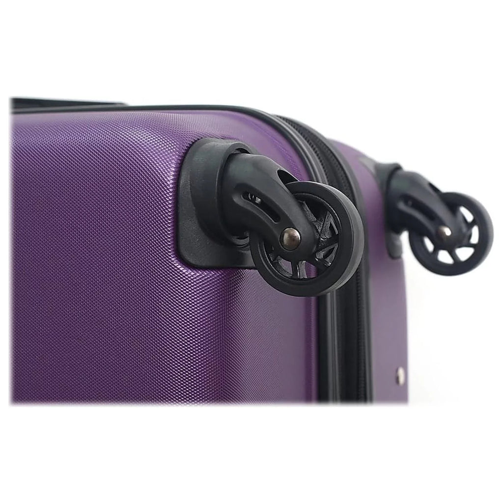 Plastic Carry-On Luggage Purple (DKROD00S-)