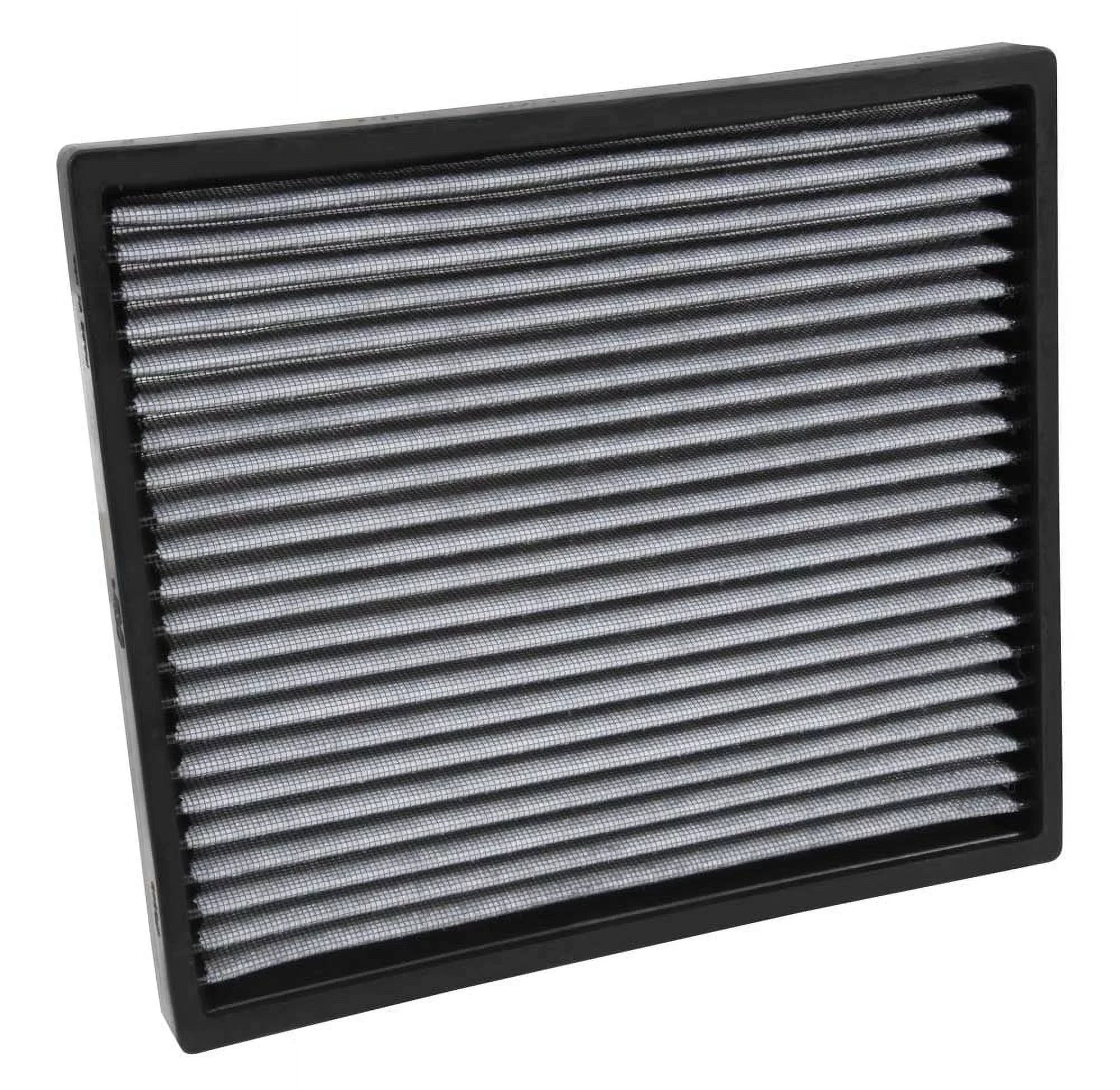 K&N VF2043 Washable & Reusable Cabin Air Filter Cleans and Freshens Incoming Air for your Cadillac Fits select: 2003-2005,2008-2013