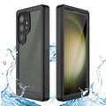 Cowithday Waterproof Case for Samsung Galaxy S24 Ultra 5G Phone 2024, with Screen Protector 360° Full Body Heavy Duty Military Protection Shockproof IP68 Underwater Cover for Galaxy S24 Ultra, Black