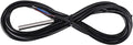 Renogy Battery Temperature Sensor Solar Panel for New Edition Voyager Charge Controllers, Black