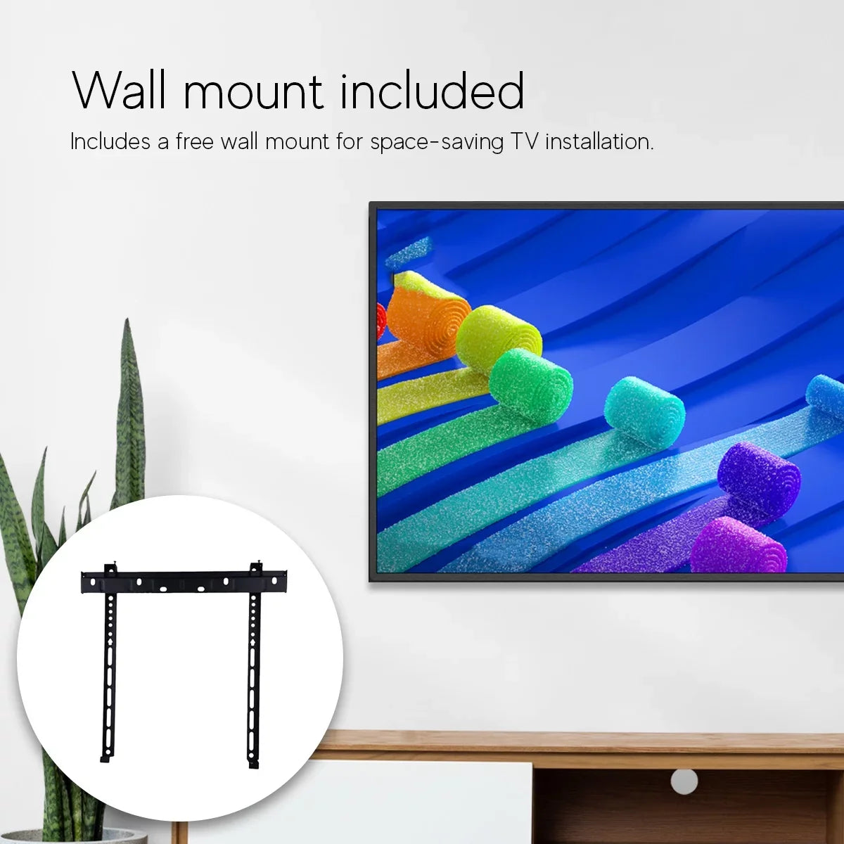 Restored  32 Inch D Series Class  720p Smart    Processor, V-Gaming Engine, with AirPlay and Chromecast Built-in + Free Wall Mount (No Stands) - D32H-J09 (Refurbished)