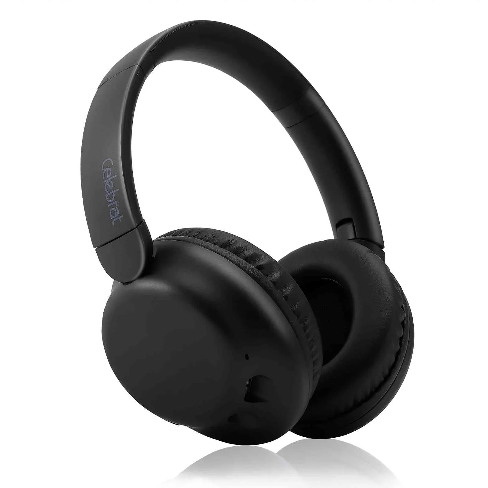 UrbanX UX35 Wireless Bluetooth Stereo Earphones with High Resolution Audio, Deep Bass, Superior Comfort Over The Ear Headphones with Mic for  Desire 12+ Phone Call Support