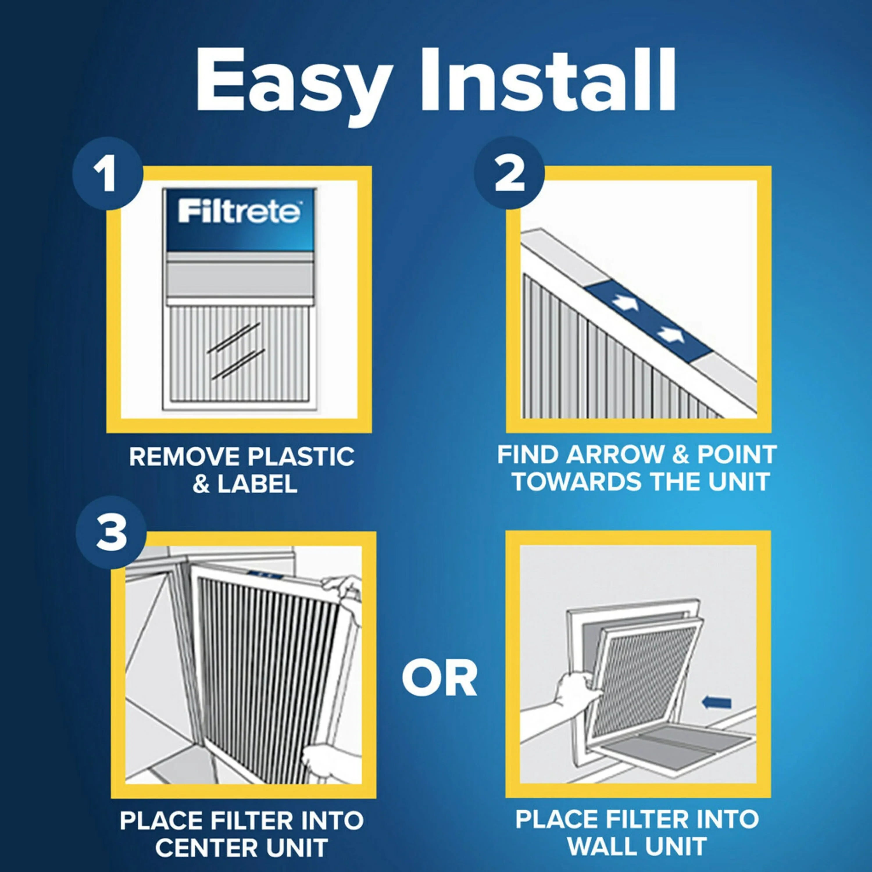 Filtrete 16x20x1 Smart Air Filter,  1500  12, Allergen, Bacteria Virus, 1 Filter
