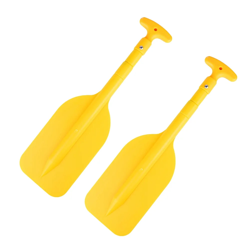 Homemaxs Paddle Boat Kayak Oarspaddle Paddles Canoeboard Folding Telescopic Adults Emergency Oar Oars Paddles Kids Board Rack