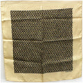 Pre-Owned Hermes Scarf Muffler Carre 45 Gaurosh Beige  Women's (Good)