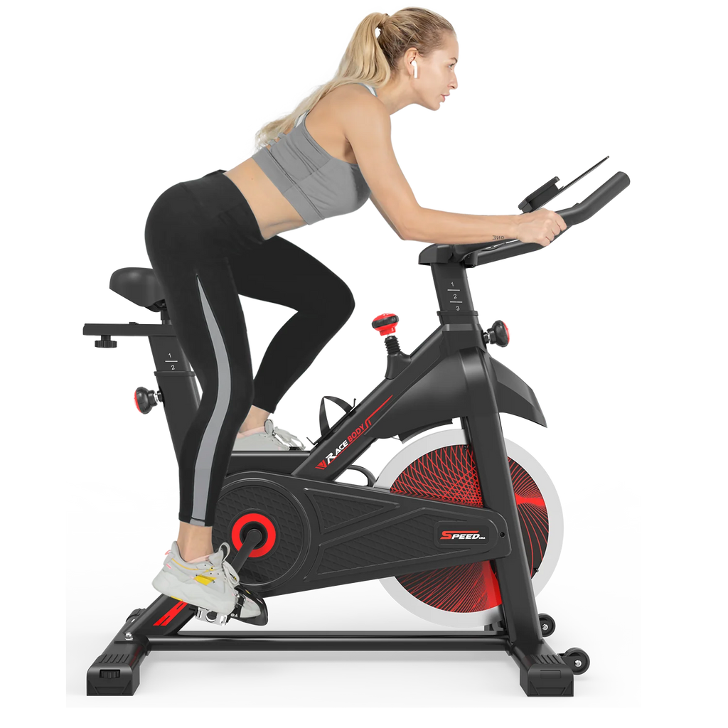 Cycling Exercise Bike Stationary, Home Gym Workout Fitness Bike with Comfortable