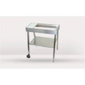 Kenyon A70026 Portable Grill Cart, Stainless Steel