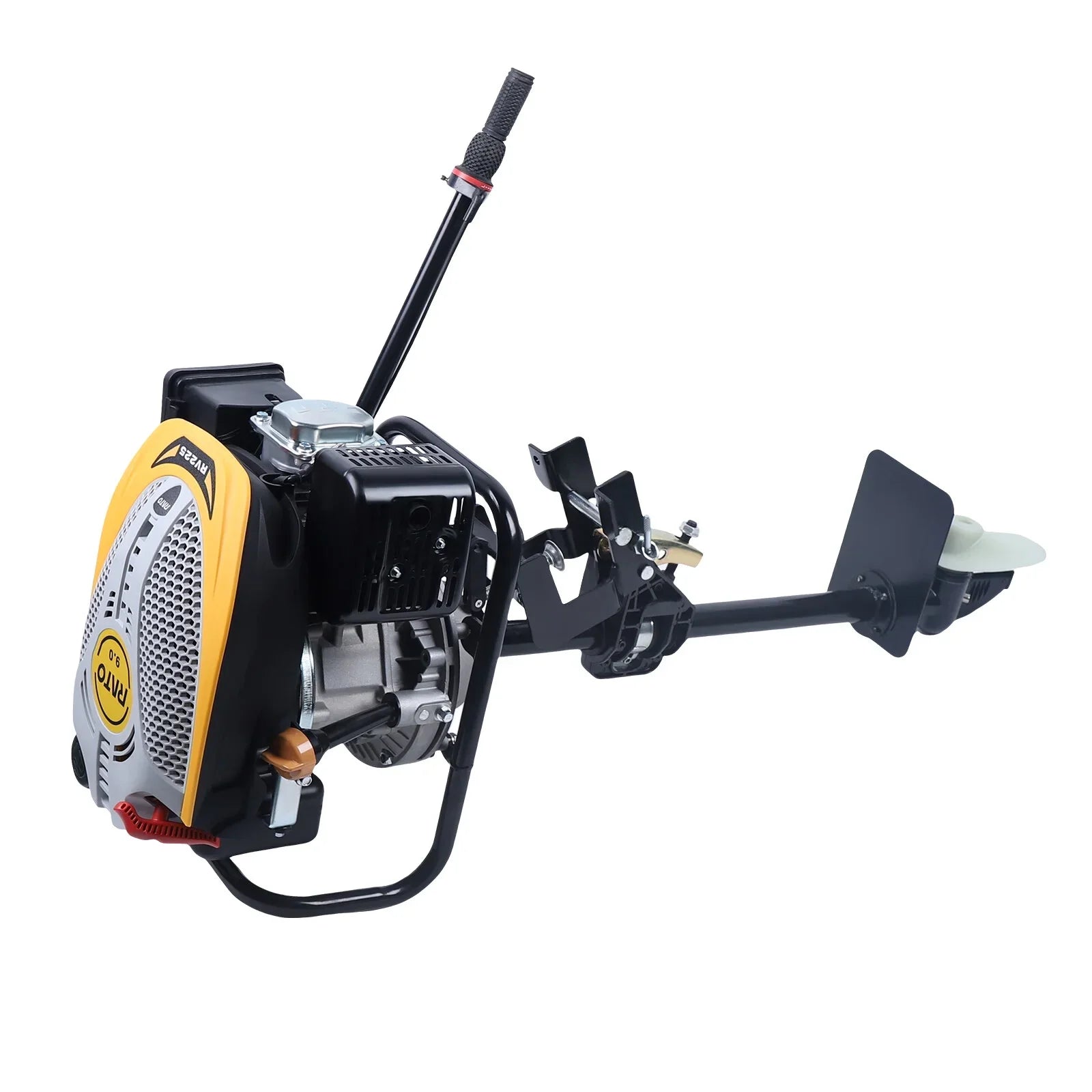 4 Stroke 4.3KW Outboard Engine,225CC Air Cooling System Outboard Boat Motor Heavy Duty Outboard Motor Propeller Boat Engine