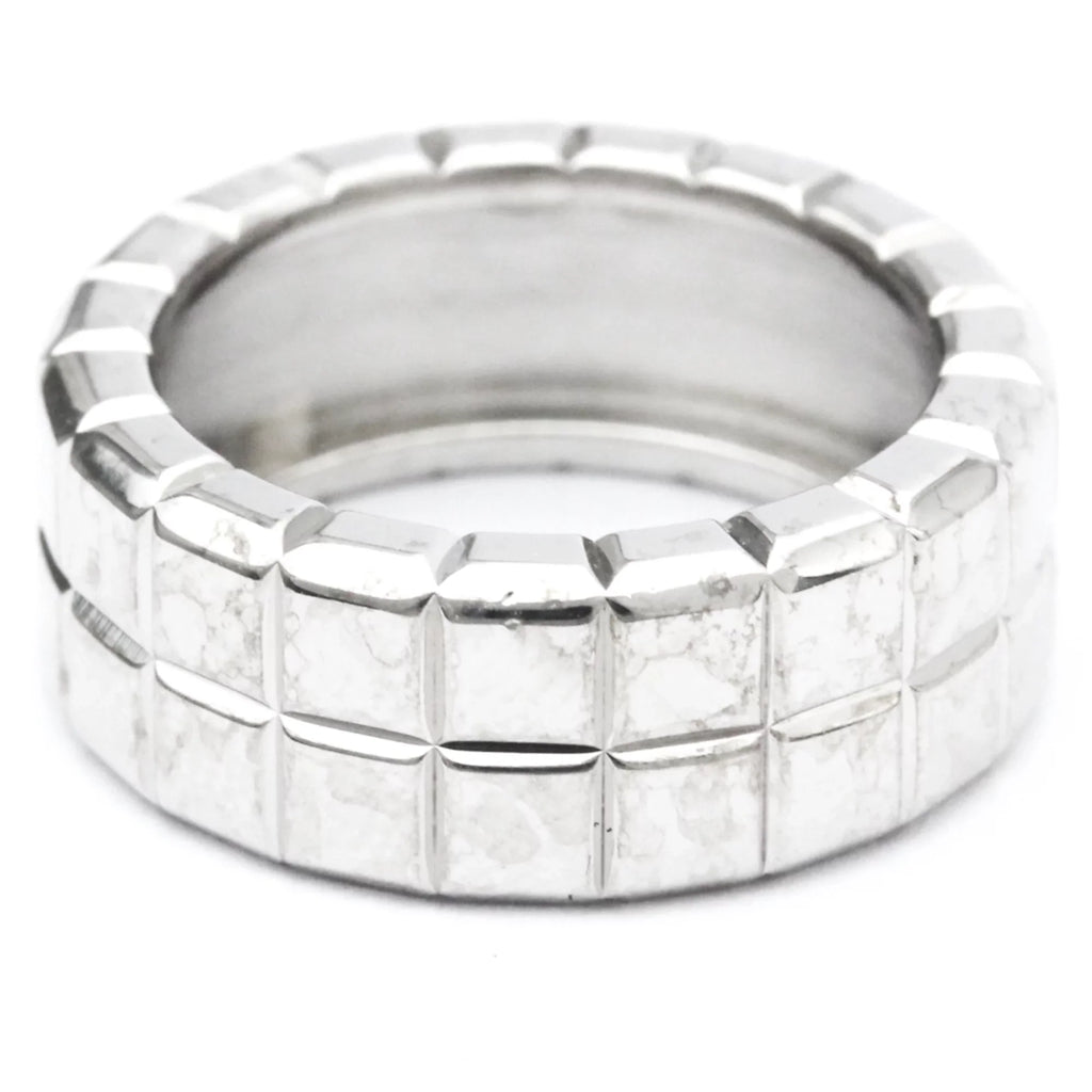 Pre-Owned Chopard Ice Cube 82/3790 White Gold (18K) Fashion Diamond Band Ring (Good)