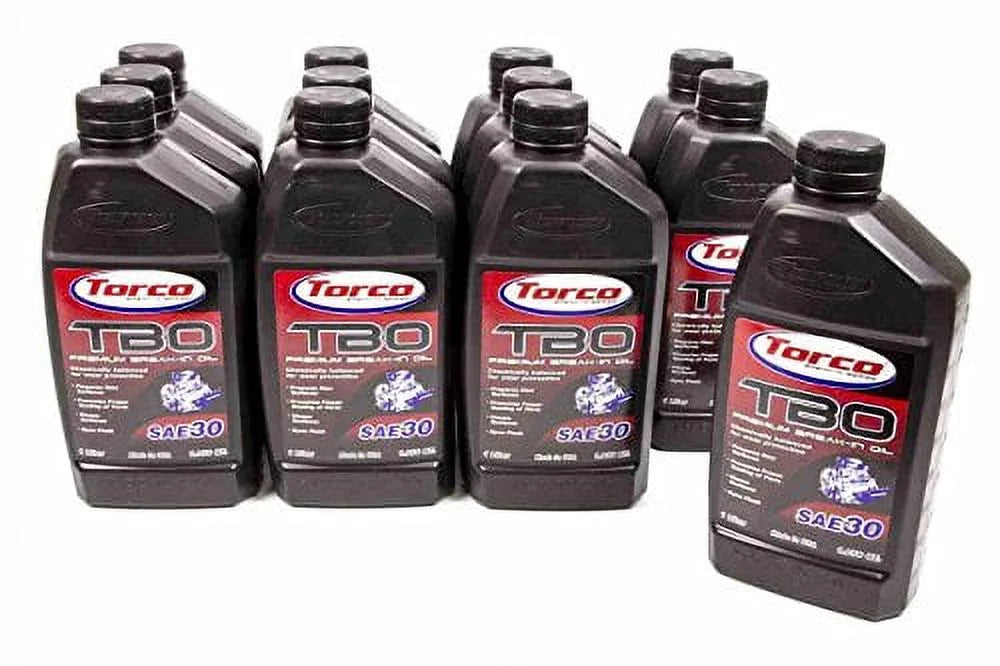 Torco  1 Litre   30W Conventional Break-In Motor Oil - Set of 12