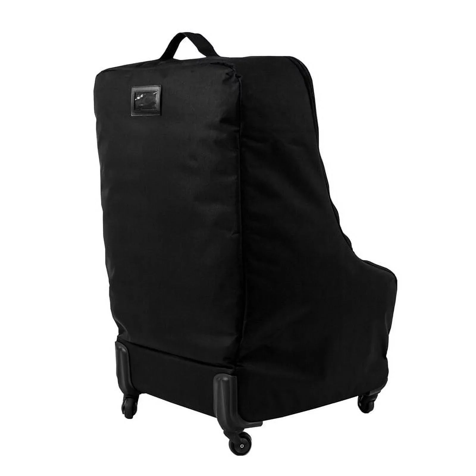 J.L. Childress Spinner Wheelie Deluxe Padded Car Seat Travel Bag and Carrier, Black